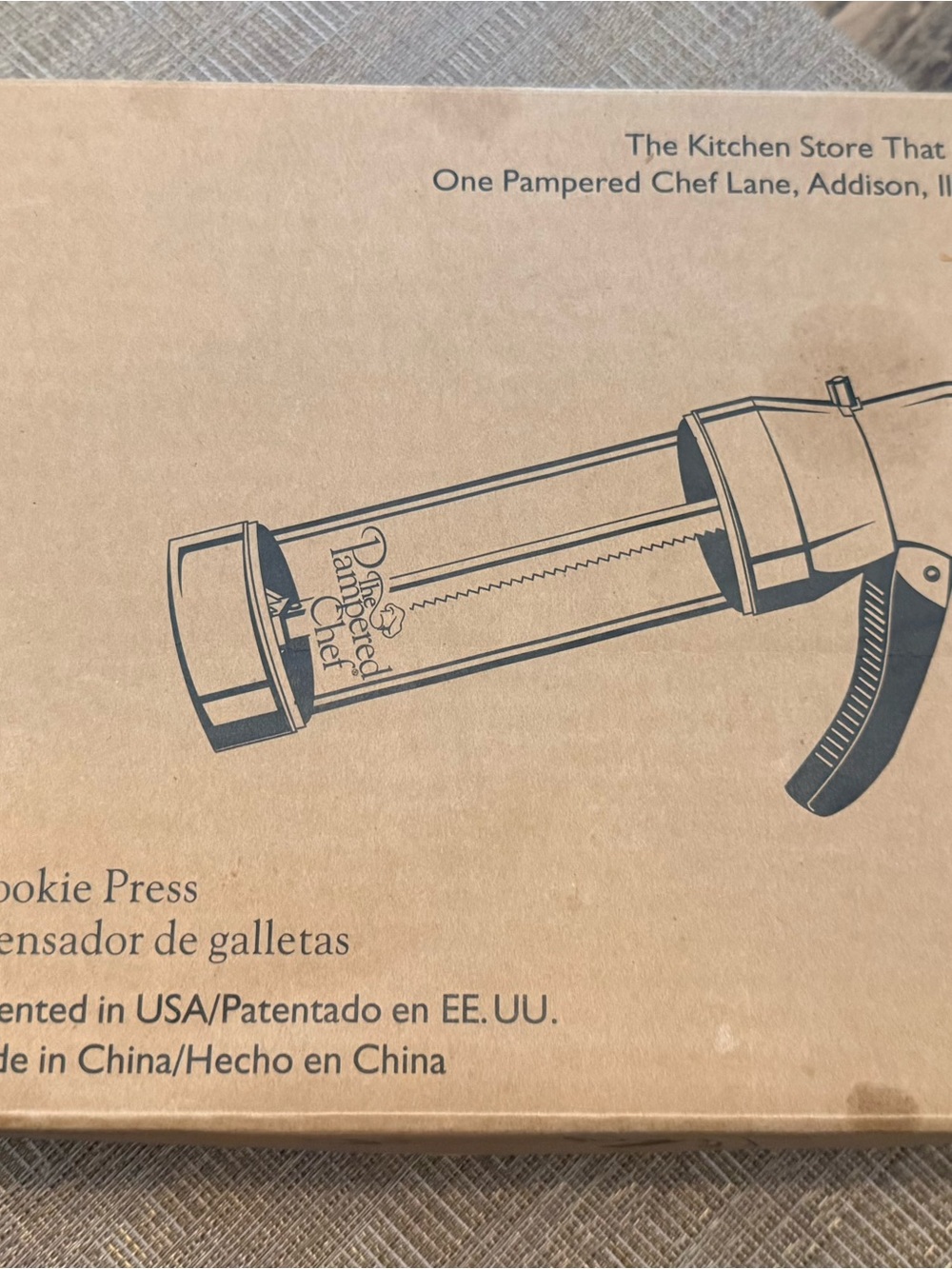 The Pampered Chef Cookie Press -1525